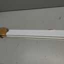 LazBlinds No Drill Zebra Blinds for Windows 46" W x 48" H, White