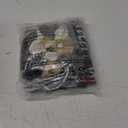 30th Birthday Decorations, Black Silver 30-year-old Birthday Banner Decoration for Men, Women, Thirty Birthday Table Decor, Black Silver 30th Birthday Balloons with Silver 30 Number Balloons for Her