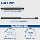 Hood Replacement Lift Support for Dodge Charger 2011-2020 Sedan Only, Chrysler 300 2011-2022, Bonnet Shock Strut Arm Damper Replace# 55113776AA, 55113777AA, 55113776AC, Set of 2 by AUCLIDIS