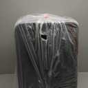 Amazon Basics 4-Door Portable Folding Soft Dog Crate, Collapsible Travel Kennel for Cat, Dog, and Other Small Animals, Pop Up with Easy Transportation, Grey, M 30" x 21" x 21"