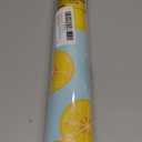 Lemon Small Floral Absorbent Countertop Coffee Mat - 12" x 18" for Kitchen or Coffee Bar Accessories (yellow 02)