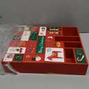 Christmas Empty Advent Calendars to Fill, Empty Advent Calendar, Fillable Advent Calendar with 24 Drawers Christmas Countdown Advent Calendar, Reusable Wooden Xmas Countdown Gift Decorations