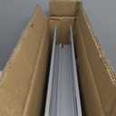 All Aluminum Dog Door, Rust Proof Heavy Duty Large Dog Door for Exterior Doors, Doggy Door with 2 Magnetic Flaps, Energy Efficient, Closing Panel, Pet Door for Pets Up to 110Lb