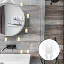 STOBAZA Electronic Candle Suction Cup Accessories 12 Pcs Strong Hold Window Candle Holders for Led Flameless Candles Perfect for Home Decor and Party Decorations