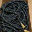 100ft Lightweight Flexible Garden Hose, Non-Expandable Water Hose with 10-Function Spray Nozzle for Yard,Outdoors,RV