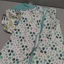 Cute Castle Baby Sleep Sack 6-12 Months - Lightweight 100% Cotton 2-Way Zipper TOG 0.5 Infant Wearable Blanket, Newborn Essentials Toddler Sleep Clothes (3 Pack Green) Medium