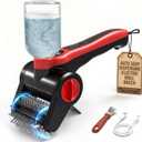 Electric Grill Brush with Water Spray System, Cordless BBQ Grill Cleaner, Rechargeable Power Scrubber for Gas, Charcoal & Pellet Grills, IPX8 Waterproof Grill Cleaning Brush with Scraper & Case
