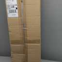 37.5 Inch Farmhouse Kitchen Island Lighting 4-Light Rectangle Dining Room Light Fixture Large Linear Chandelier with Wood Grain Finish for Dining Room Kitchen Island Living Room (Brown)