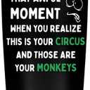 Boss Gift for Women Men, 20 Oz Insulated Tumbler, Funny Office Christmas Gag White elephant Gifts for Manager Coworkers