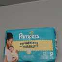 Pampers Baby Diapers - Swaddlers - Size P1, 27 Count, Ultra Absorbent Disposable Preemie Diaper