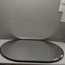 Oval Black Bathroom Mirror,24 x 36 Inch Wall Vanity Modern Tempered Glass Mirror for Over Sink,Bedroom,Living Room,Entryway