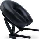Massage Face Cradle with Cushion Massage Table Headrest, Fit Most Massage Table, Memory Foam, Adjustable (Black)