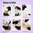 Roll on Wax, Lavender Waxing Roller Refill for Hair Removal Wax Cartridge Depilatory Roller Refill for Women Men 4 Pack