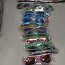 OLIKER Kids Sunglasses Bulk Party Favors,24 Pack Boys Girls Sunglasses for Kids Age 3-8 with UV 400 Protection,Birthday Party Supplies