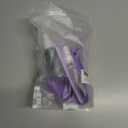 2 x BLITZWAX 2pcs Silicone Wax Pot Liners for Hair Removal, Purple Wax Warmer Bowls Kit with Sticks for Women and Men Body Waxing, Reusable and Easy to Clean Accessories, Compatible with 16 oz Waxing Kit