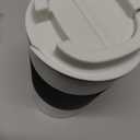 KETIEE 12oz Travel Mug: Vacuum Insulated Coffee Cup with Leakproof Lid, Travel Coffee Mug Stainless Steel Double Walled Reusable Coffee Cup for Hot and Cold Water Coffee (Beige)