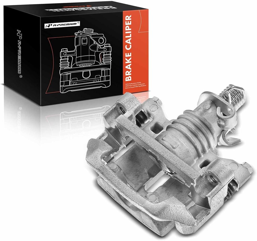 A-Premium Brake Caliper Assembly Replacement for Buick Allure LaCrosse 2005-2009 Chevrolet Impala Impala Limited 2011-2016 Pontiac Grand Prix 2004-2008 Rear Driver Side