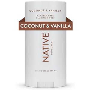 Native Deodorant Contains Naturally Derived Ingredients, 72 Hour Odor Control | Deodorant for Women and Men, Aluminum Free with Baking Soda, Coconut Oil and Shea Butter | Coconut & Vanilla