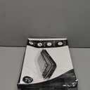 TRAYA Pack of 6 Serving Tray with lid - Reusable Catering Trays with Lids 13inch Long for Meal Prep, Cakes, Treats and Sandwiches (13 * 2.7 * 9.4inch)