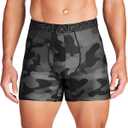 Under Armour Men's Standard Tech 6" Boxerjock, Multipack (Large, Black Neo Camo Print 3 Pack)