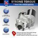 Starter Compatible with E-Series Vans F-Series Super Duty 1994-2003 7.3L Pickup Truck Higher Torque Quick Response 228000-8420 17802DB