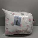 Jay Franco Strawberry Shortcake Full Comforter Set - 7 Piece Bedding Includes Sheet Set & Pillow Covers - Super Soft Pink & White Kids Bedding