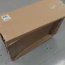 THKKY Folding No-Assembly Metal Freestanding Dog Gate with Door Walk Through,32" Height Pet Fence,96" Extra Wide Accordion Puppy Folding Playpen for Doorways,House,Stairs (4 Panels,White)