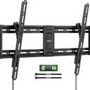 monTEK Heavy Duty Tilting TV Wall Mount for 43-95 Inch TVs, 200 lbs Capacity, 1.65" Slim Low Profile Wall Bracket, Max VESA 800x400mm Fits 16"/18"/24"/32" Studs, for Large Flat & Curved TVs
