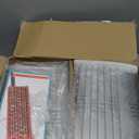 Vtopmart 4 Pack Bathroom Organizer, 2 Tier Clear Under Sink Organizers Vanity Countertop Storage Container,Cabinet Drawers Bins, Pull-Out Organization with Track for Pantry, Kitchen (Transparent)