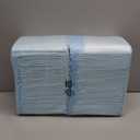 Basics LeakProof Dog and Puppy Potty Training Pee Pads with QuickDry 5Layer Design, Housebreaking, Standard Absorbency, XLarge, 28 x 34 Inch, Blue & White, 60Pack