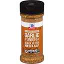McCormick Garlic and Onion, Black Pepper and Sea Salt All Purpose Seasoning, 4.25 oz Pack of 6, BBD: MAY 04/2027