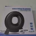 TV Antenna Indoor for Local Channels, 2025 Long Range Antenna for Smart TV 360 Reception,Digital TV Antenna for All Smart/Old TVs, Supports 4K 1080P HD VHF UHF