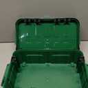 Flemoon IP54 Waterproof Electrical Box, Outdoor Plug Cover Weatherproof, for Outdoor Outlet, Timer, Extension Cord, Power Strip, String Light, Green