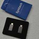 Syntech USB C to USB Adapter Pack of 2 USB C Male to USB 3.0 Female Adapter Compatible with MacBook Pro Air 2024, Microsoft Surface, iPad,Samsung Notebook, Dell XPS and More Type C Devices,Space Grey