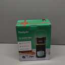 Single Serve One Cup Coffee Maker, for K Cups and Grounds, Mini Coffee Maker with Portable Handle, 6 to 12 Oz Brew Size, for Travel, Camping, Office, RV and Dorm, 120V, Black and Gold