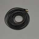 Cat 8 Ethernet Cable 20 FT Flat, High Speed 40Gbps 2000Mhz Braided Internet Cable with Gold Plated RJ45 Network LAN Cable SSTP, Heavy Duty Ethernet Cord Compatible for PS4/5, for Modems, PC