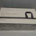 InvoSpa Shiatsu Massager with Heat - Deep Tissue Kneading Pillow for Neck, Shoulders, and Back - Electric Full Body Massage (Black)