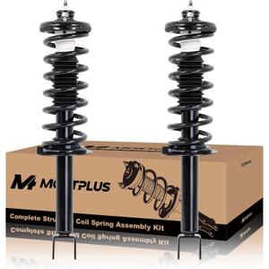 MOSTPLUS Rear Pair Complete Struts Spring Compatible for 2013-2017 Honda Accord Replaces 172984 Rear Shock Absorbers Coil Spring