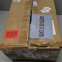 Teivio 88-Piece Kitchen Plastic Wheat Straw Square Dinnerware Sets for 8, Dinner/Salad/Tidbit Plates, Fruit/Snack Bowls, Cups, Flatware, Dishwasher Safe, Unbreakable Outdoor RV Dishes, Fall Multicolor