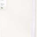 Tamaki Portfolio Binder with Plastic Sleeves, Pocket Portfolio Folder with Clear Sheet Protectors, Display 60 Pages Book, Presentation Book for Artwork, Document Organizer, 1 Pack (White)