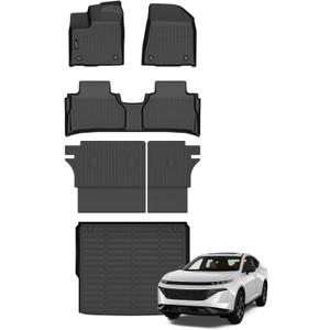 Jenofa-Car Floor Mats for Nissan Murano 2025-2026 Car Mat for Murano All Weather Mats Cargo Mats Full Set Waterproof Durable Floor Liners Custom Fit Accessories Black 2025