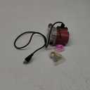 Hot Water Recirculating Pump, Water Circulator Pump, 120W 110V Automatic Circulating Pump Stainless Steel Head NPT 3/4" w/NPT 1/2" Adapter,15-9S Dual Control for Electric Water Heater System