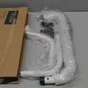 PELEGON Toilet Safety Rails (250lb) - Adjustable Toilet Safety Rails, Toilet Bar for Elderly Adults, Toilets Rails for Seniors, Toilet Seat with Handles for Elderly & Disabled Toilet Grab Bar - 1 Pack