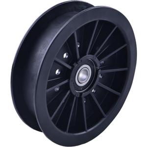 DVPARTS Flat Idler Pulley 280-926 Compatible with Hustler 784504 Exmark 109-0977 FasTrak and Mini FasTrak