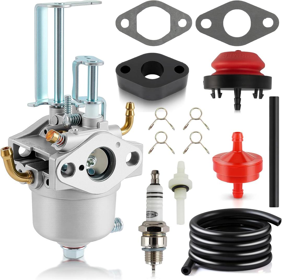 Carbhub Carburetor for Power Clear 180 PC180 418ZR 418ZE Toro 119-1980 Toro 38587 38272 38282 38452 Snow Blower 119-1570 119-1928 119-1977 Carb with Primer Bulb Fuel Filter Heat Shield