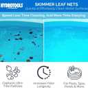 Swimline Leaf Skimmer with 48" Adjustable Aluminum Telescopic Pole