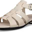 ECCO Sculpted Alba 25 Fisherman Sandal, Limestone, Size 6-6.5