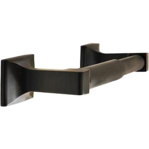 SENTO Oil Rubbed Bronze Toilet Paper Holder Wall Mount, Double Post Tissue Toilet Paper Holder, Easy Installation, Heavy Duty Metal, Oil Rubbed Bronze