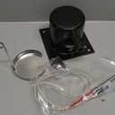 Heavy Black Enamel Fire Pot and Hot Rod Ignitor Kit Replacement Parts for Traeger and Pit boss and Camp Chef Pellet Grill (Enamel Fire Pot and Hot Rod)