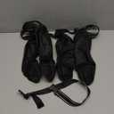 Waterproof Dog Boots for Small/Medium Dogs -Dog Paw Protectors Dog Suspender Boots Anti-Slip Pet Shoes for Outdoor Walking, Reflective Stay-On,Dirt-Proof Comfortable Booties (Black, Medium)